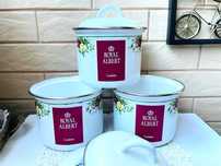 ROYAL ALBERT красиви метални тенджерки