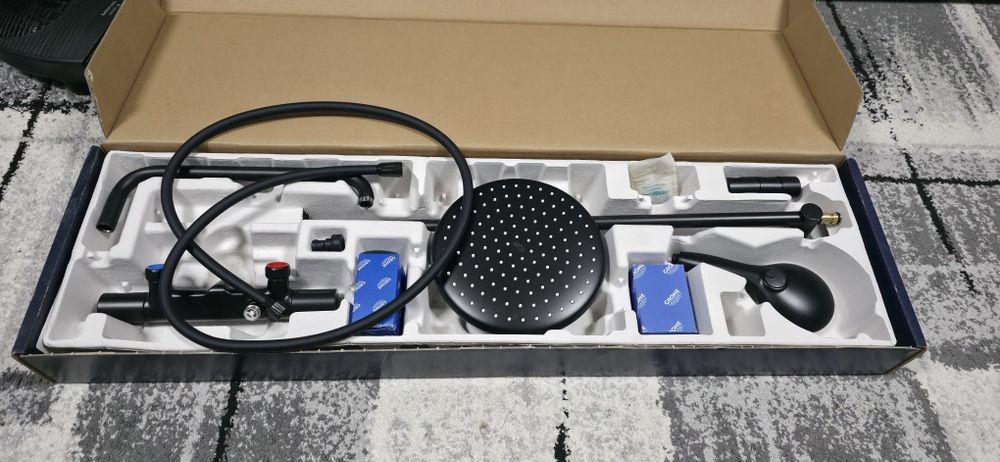 Душ система с термостат Grohe Tempesta 250 Cube