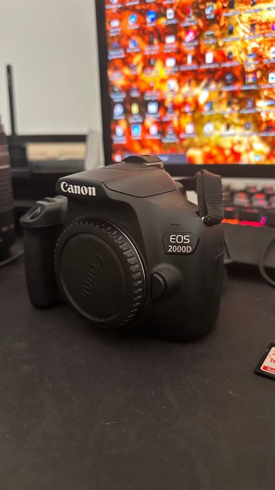 Canon eos 2000D + efs 18-55