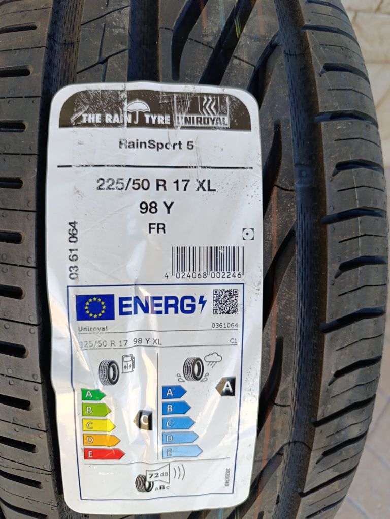 Летни гуми UNIROYAL 225/50/17 Rein sport 5,Нов Дот