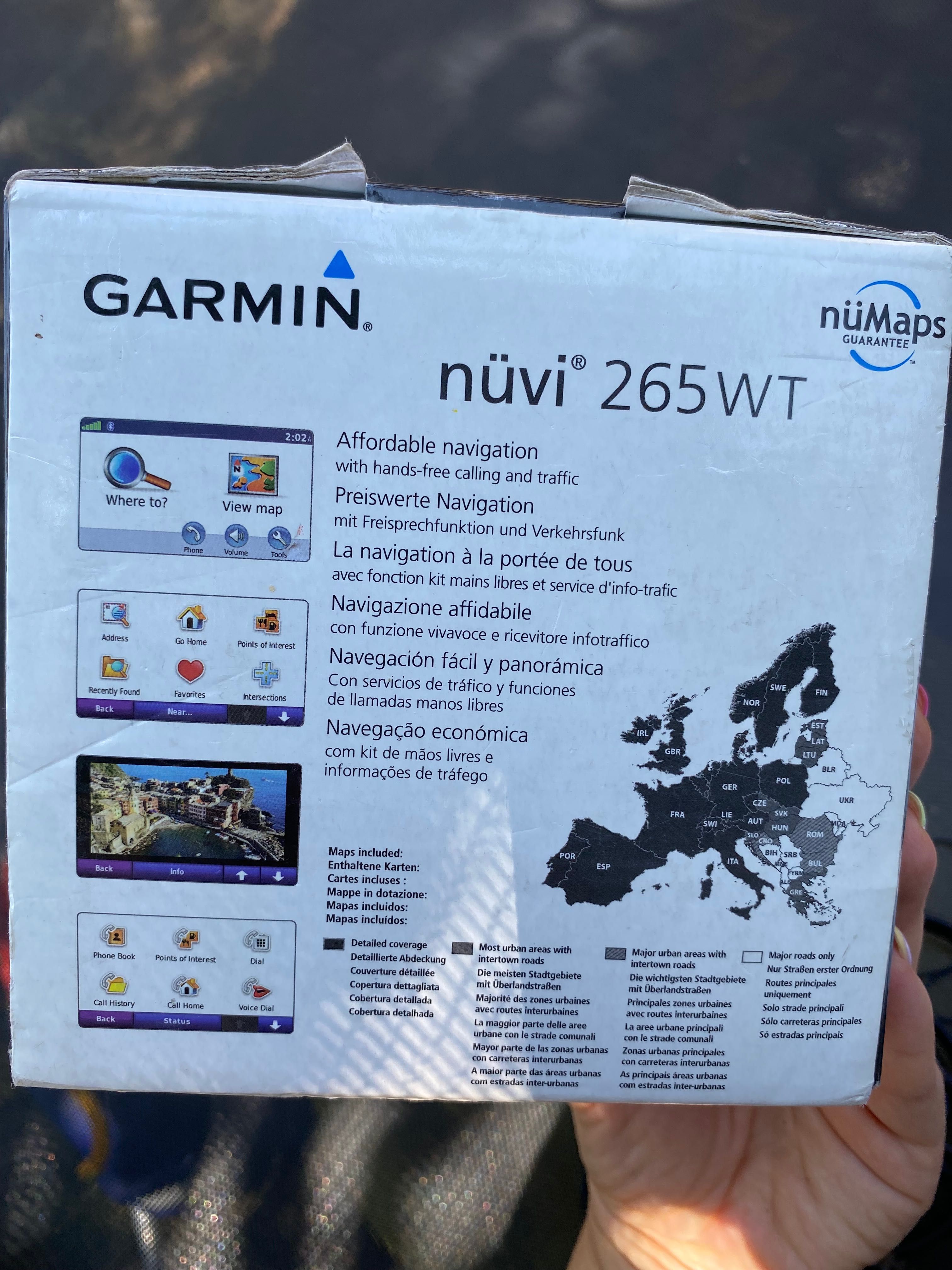 Навигация Garmin Nuvi 265 WT