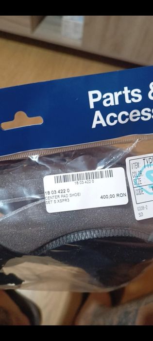 Shoei X Spirit 3 interior