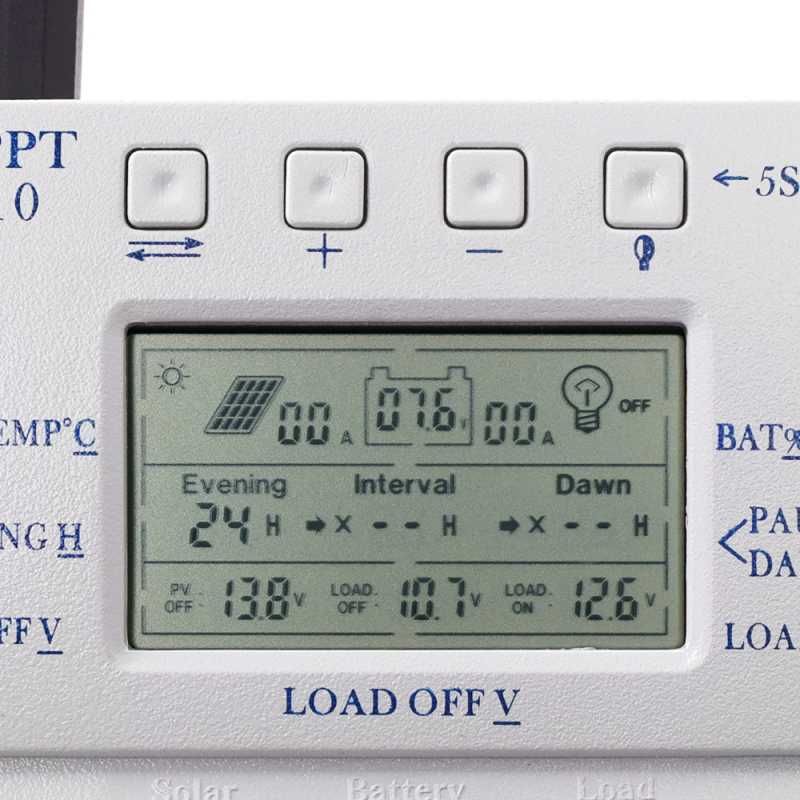 ПРОМО 120w Соларен панел с контролер 20А МРРТ Специално за 12v системи