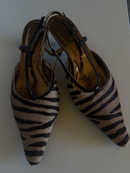 Тигрови кожени токчета Lobrac