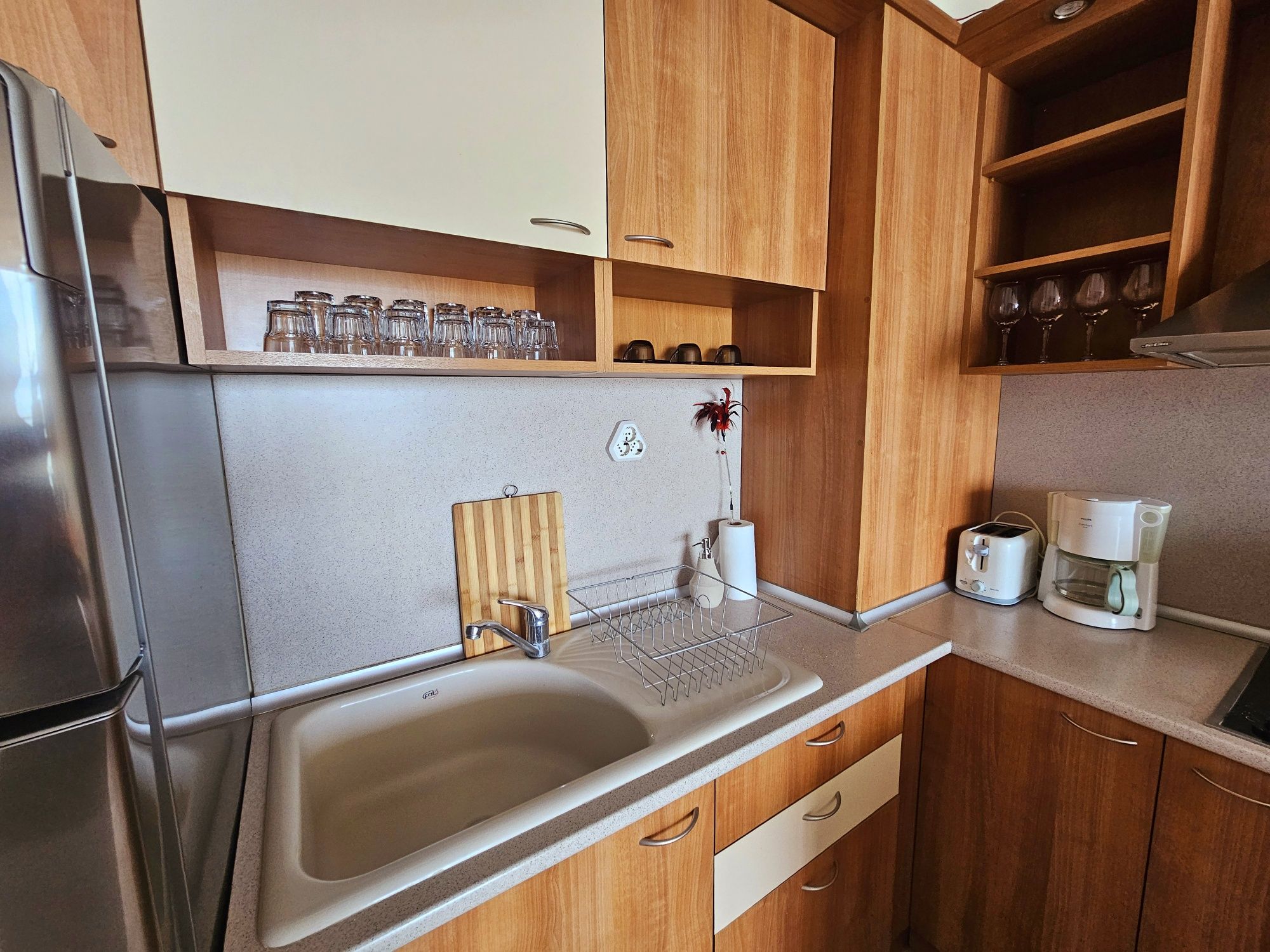 Апартамент нощувки плаж Кабакум-1 линия-Варна Kabakum beach apartments