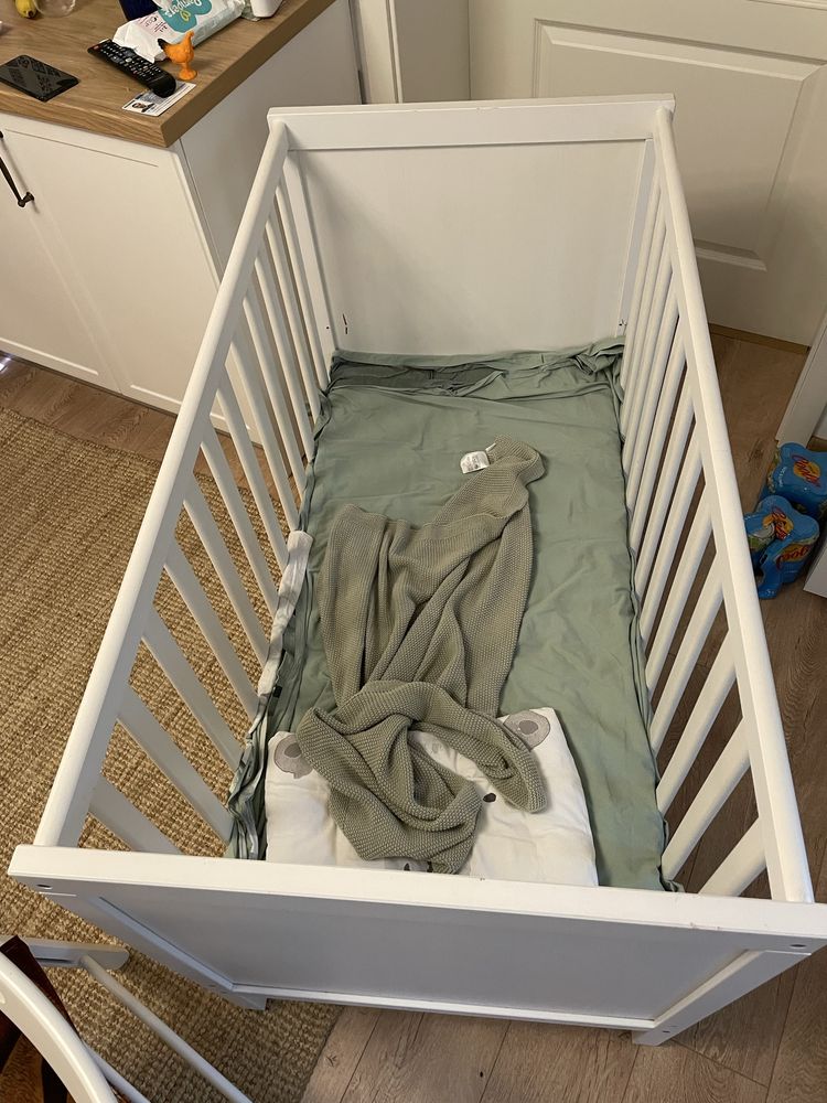 Vand patut bebelusi IKEA SUNDVIK+saltea