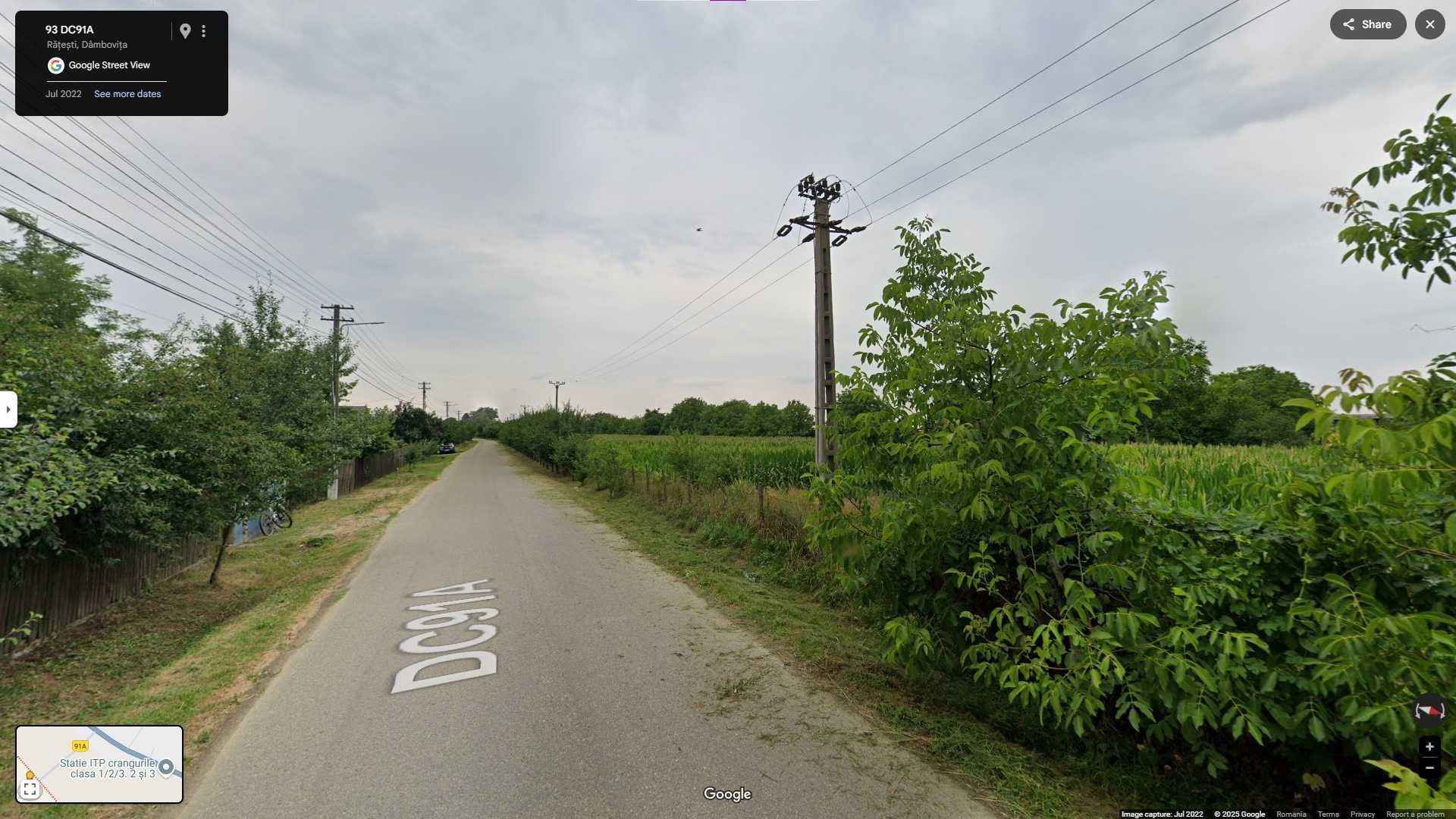 TEREN DE VANZARE 10.000mp Pret Negociabil. Rățești, Dambovita.