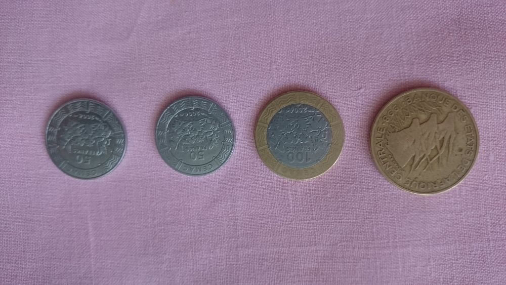 Vand/schimb monede Africa centrala
