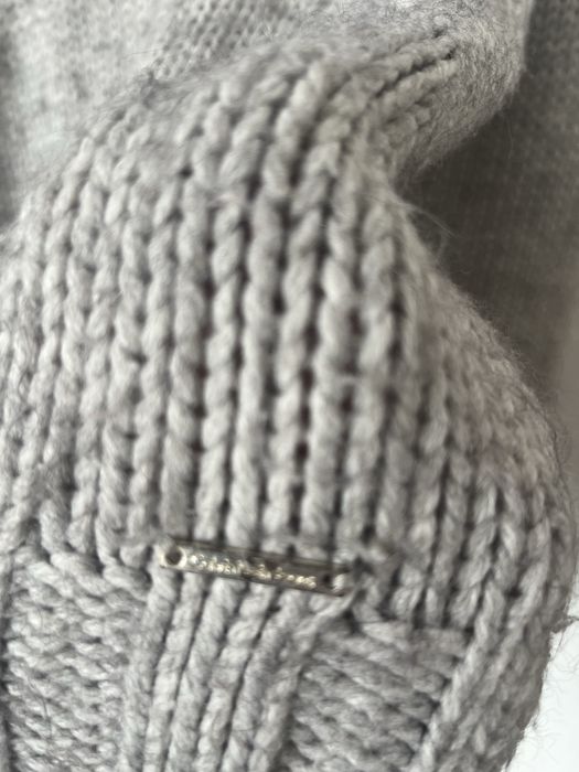 Сиво бомбър яке и пуловер Calvin Klein XS