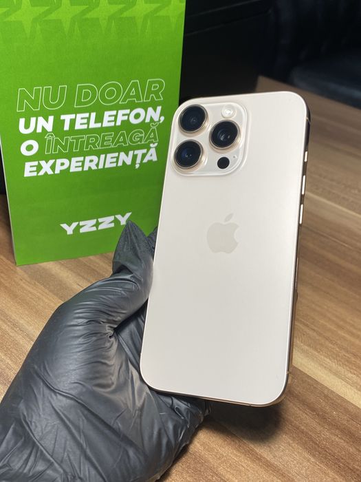 iPhone 16 Pro / 256 GB / Sănătate baterie 100% / Ca nou