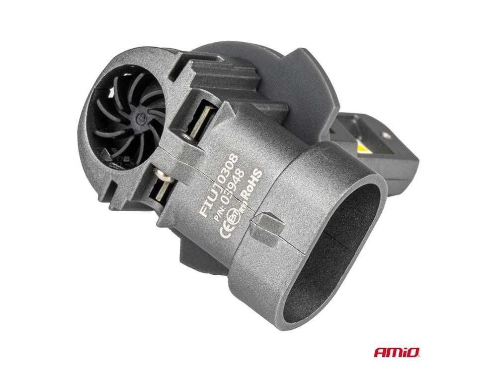 LED крушки HB3, X5 серия Winger, 50W Лед крушка Canbus, 6000K, Amio