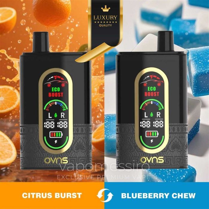 Vape Luxury Edition 50.000 Doua Arome Piele Display 4 Rezistente !