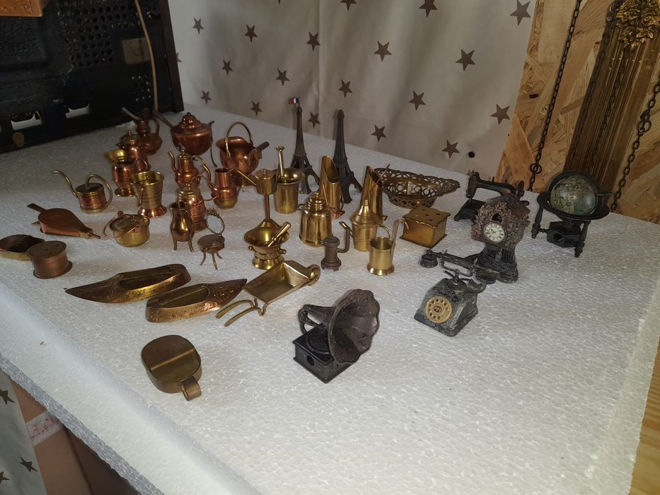 Miniaturi din bronz alamă cupru antimoniu ascuțitori