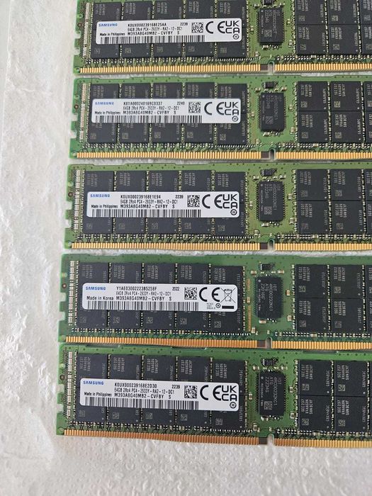 Kit 512GB (8x64GB) 2933MHz RDIMM pt server Samsung M393A8G40MB2-CVFBY