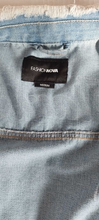 Дамско дънково яке М