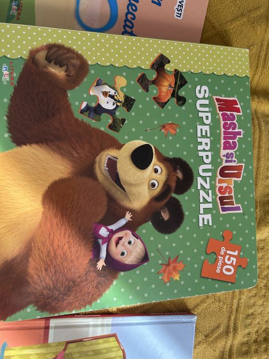 Carti de povesti si puzzle pt copii