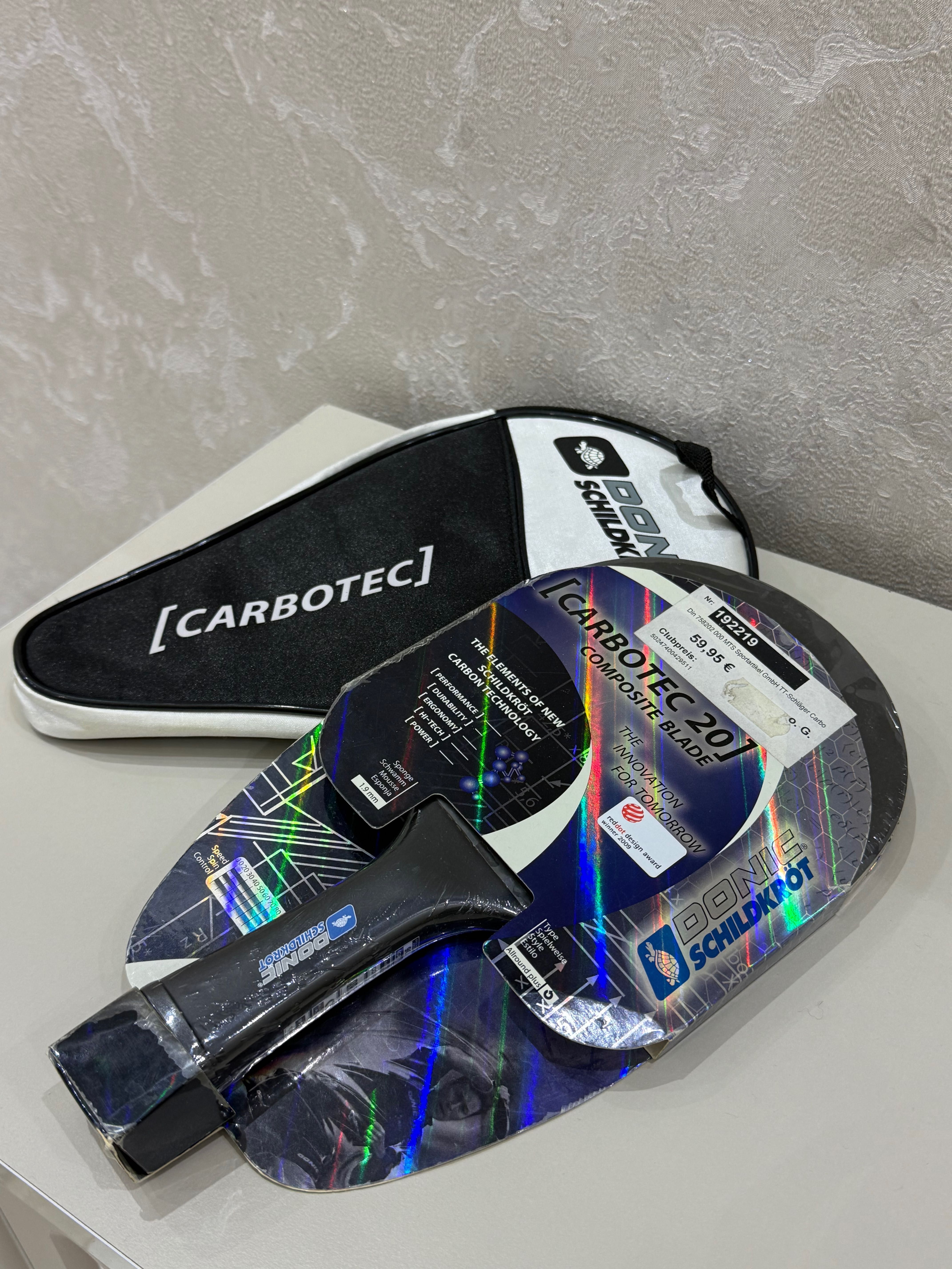 Теннисная ракетка Donic Schildkrot Carbotec 20