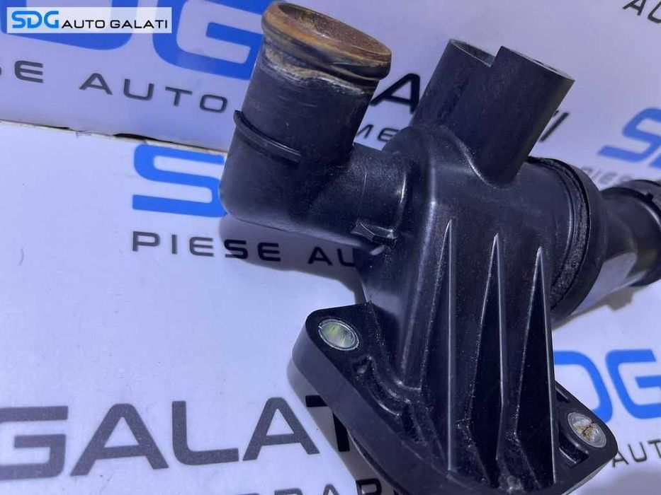 Flansa Corp Carcasa Termostat Apa Skoda Octavia 2 2.0 TFSI BWA 2004 - 2013 Cod 06F121111F[S0335]