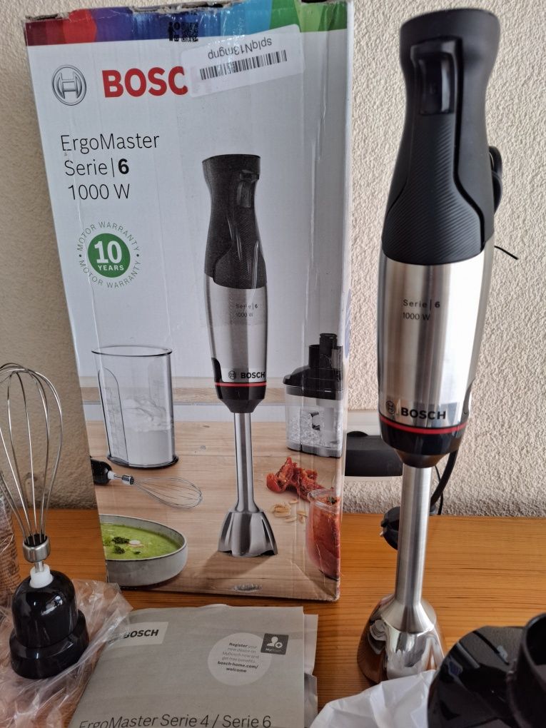 Пасатор Bosch - Series 6, ErgoMaster, MSM6M622, 1000W,