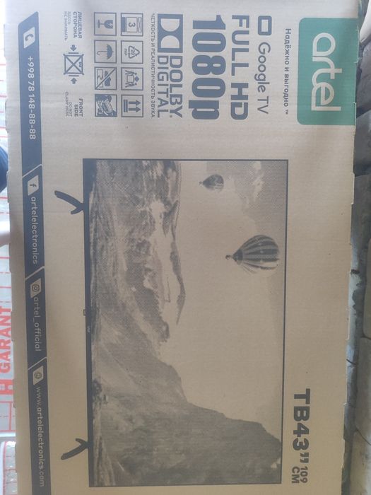 Продам телевизор Artel  Smart Tv 43
