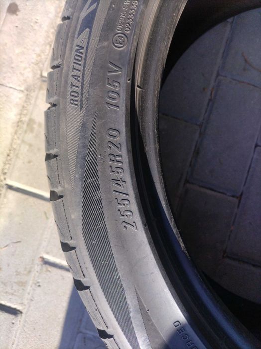 4 Гуми 255/45/20, дот2022