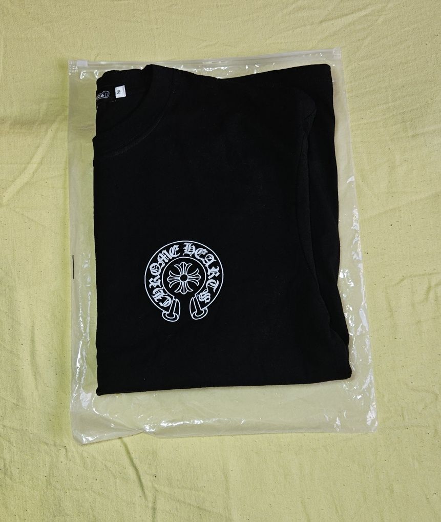 Chrome Hearts Черна Тениска М