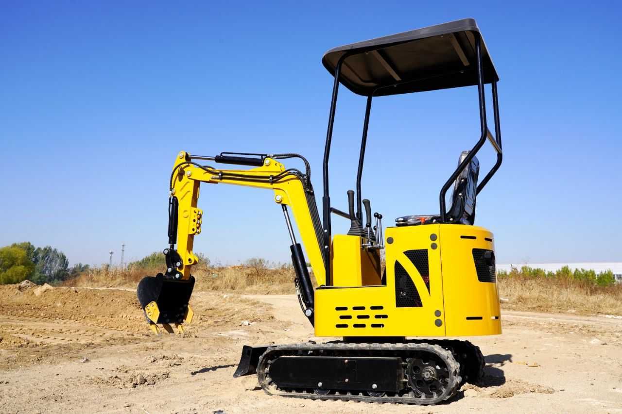 Miniexcavator DIESEL - NOU - 1000kg - Motor Koop - 4950EURO + TVA