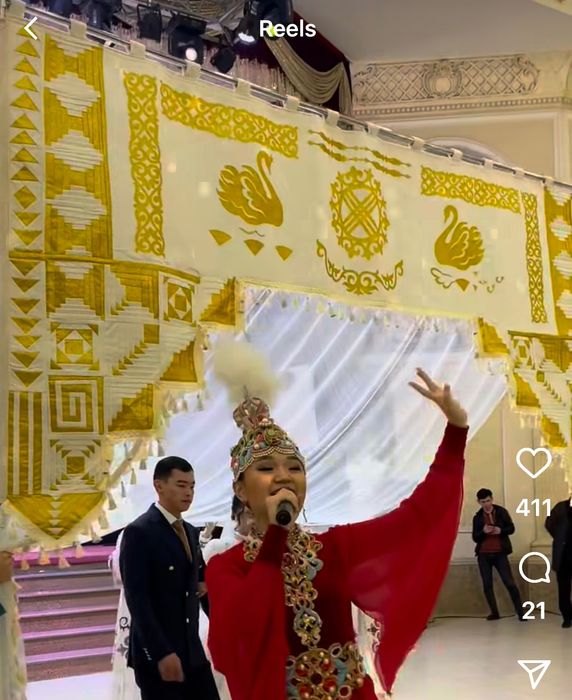 Шымылдық ( сахнаға немесе келін түсіруге арналған)