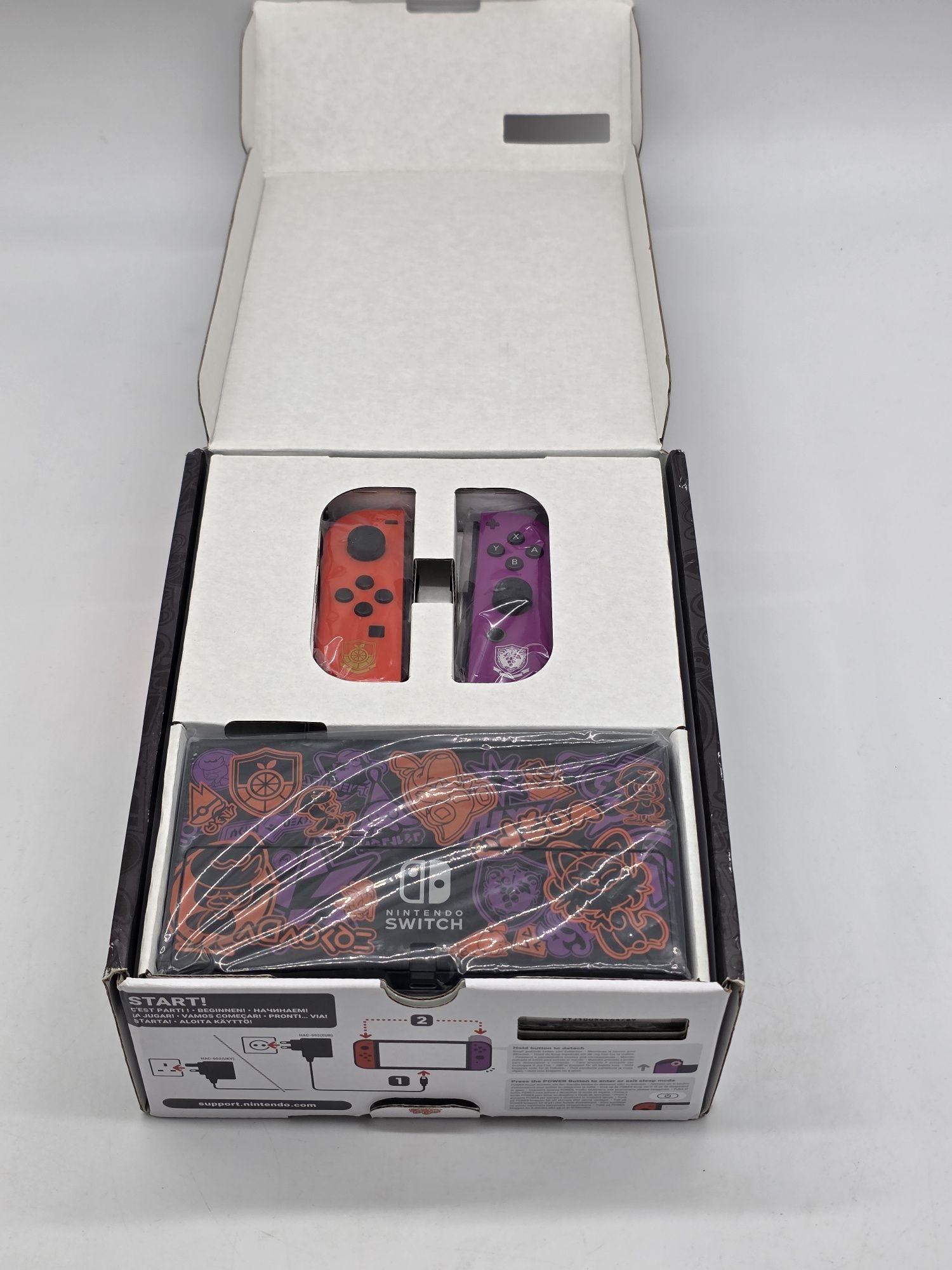 Consola Nintendo Switch OLED - Pokemon Scarlet & Violet Edition, Noua