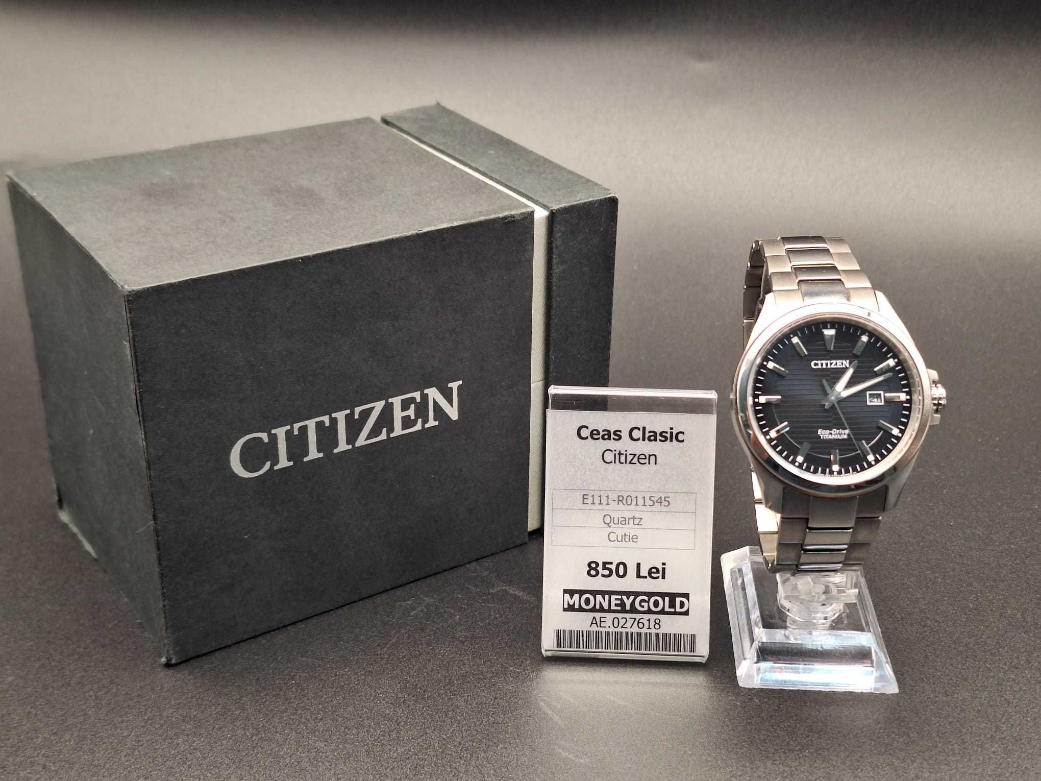 Ceas Citizen Eco-Drive MoneyGold AE.027618