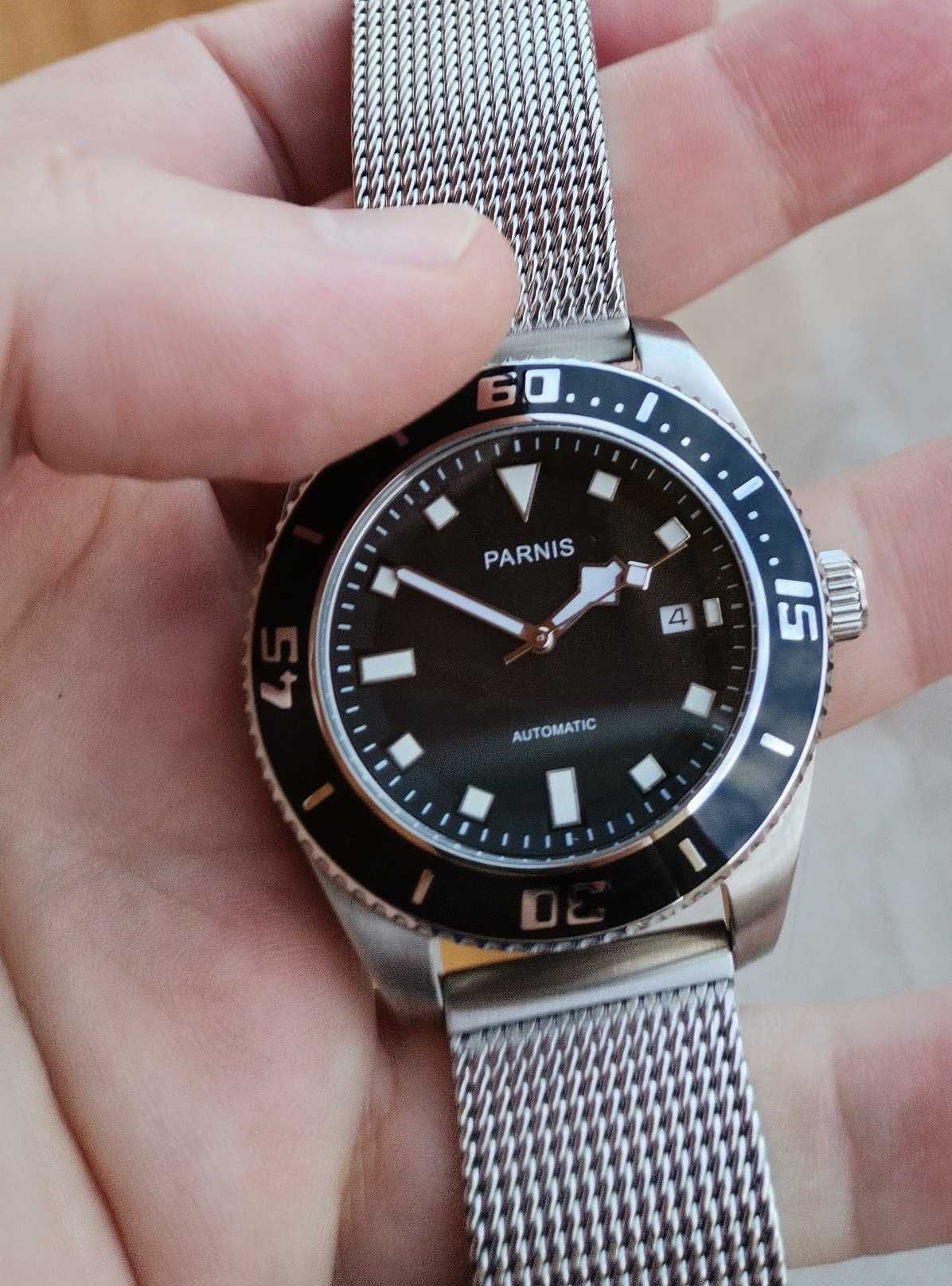 Parnis Automatic japonez 43 mm