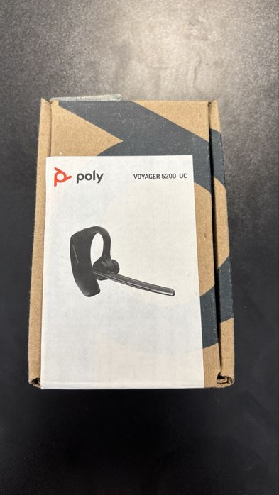 Слушалки poly voyager 5200 безжична професионална hands free хендсфри