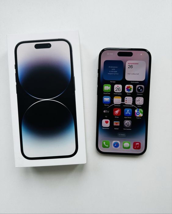 iPhone 14 pro 256 Gb black черный