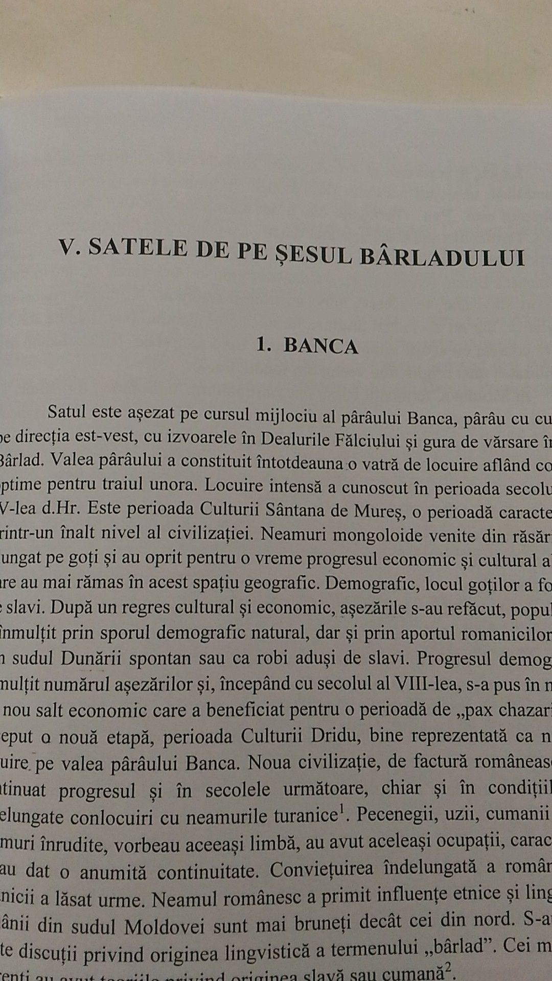 Monografia comunei Banca-Barlad