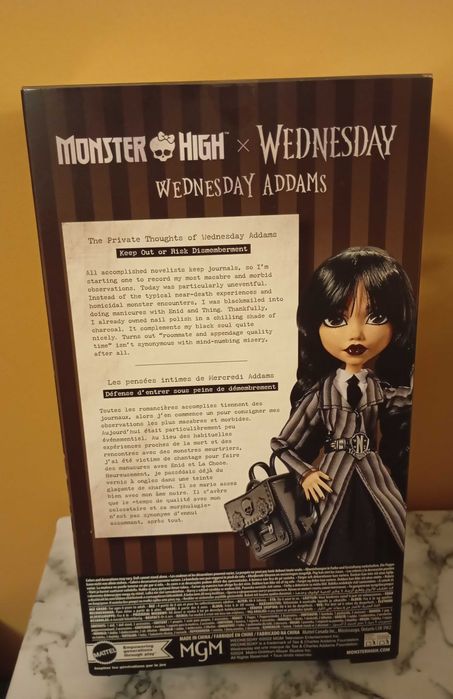 Кукла Monster High. Wednesday.