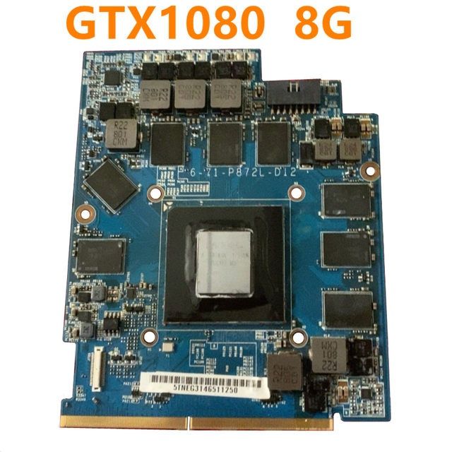Gtx 1080 8gb mxm видеокарта