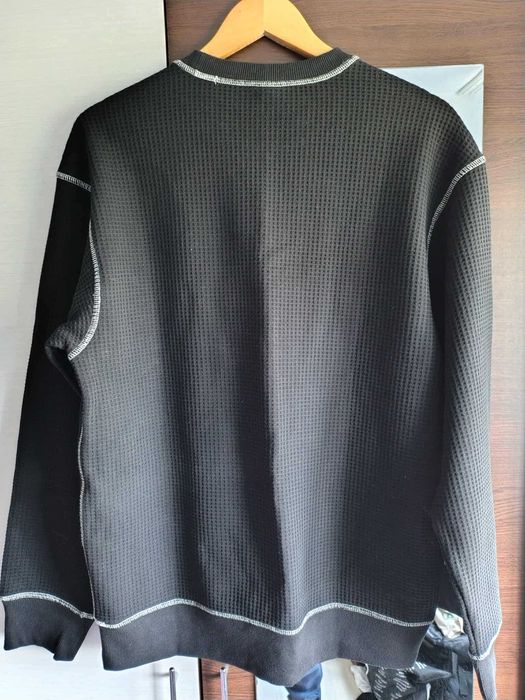 Plover, Pulover H&M Loose Fit Waffled Sweatshirt Size M - L