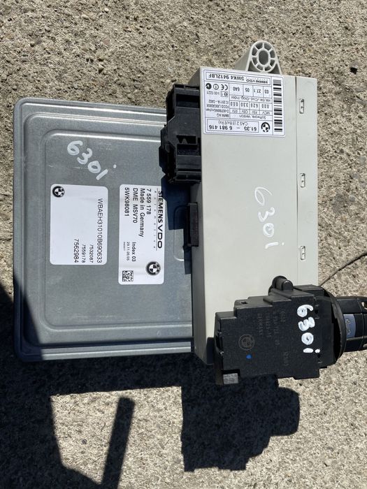 Ecu Calculator motor BMW e60 e63  seria 5 6 3.0 benzina manual automat