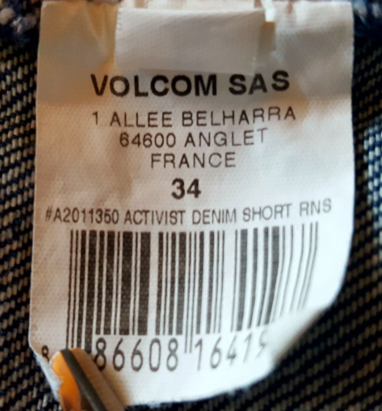 Volcom denim shorts