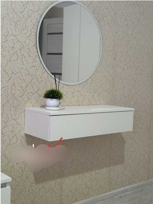 Навесная тумба ( консоль) универсальное решение для любого интерьера.