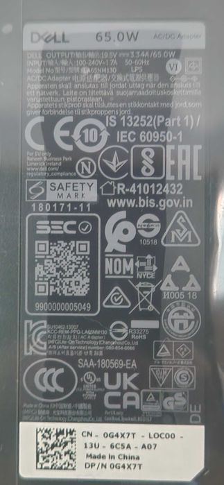 Incarcator Dell 65W