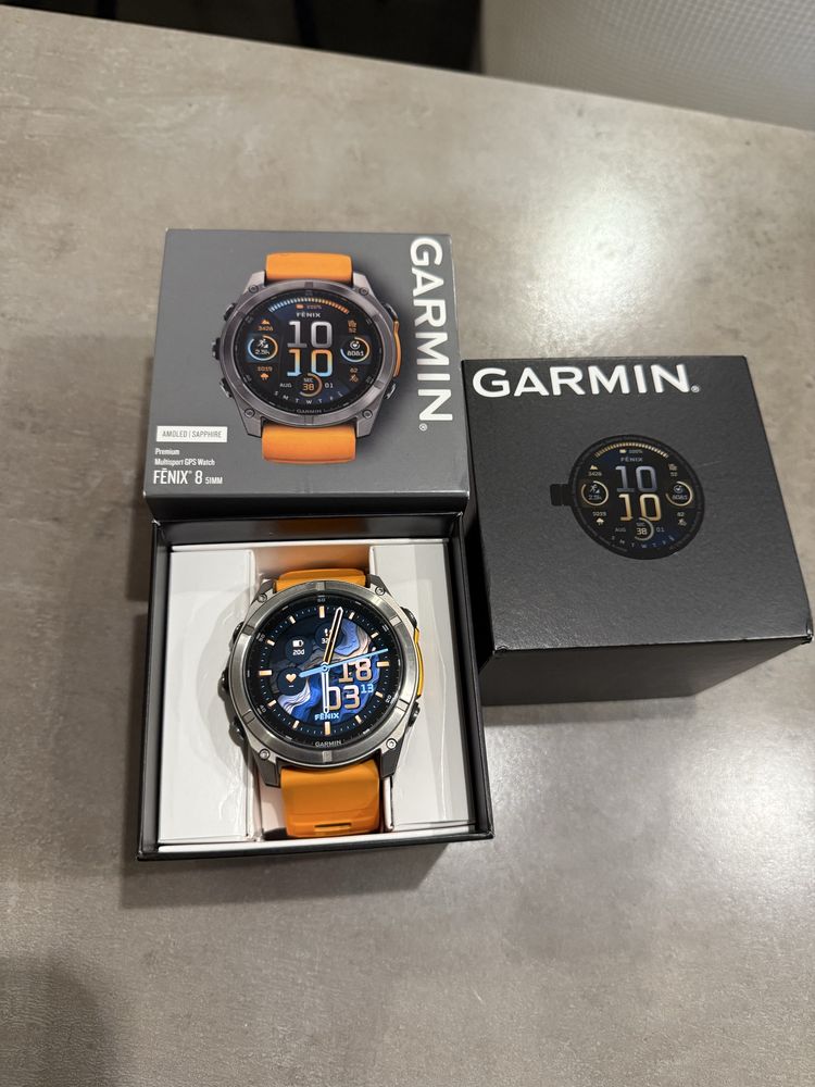 Garmin Fenix8 51mm Amoled Sapphire