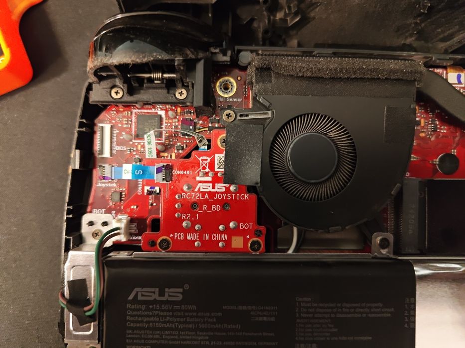 Asus RoG Ally X, за части