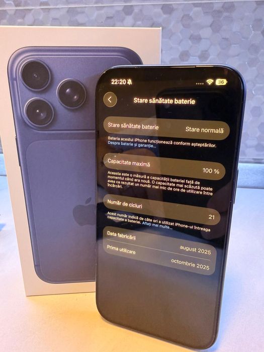 Vand Iphone 17Pro Nou