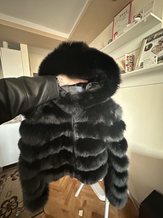 Палто с едтествен косъм