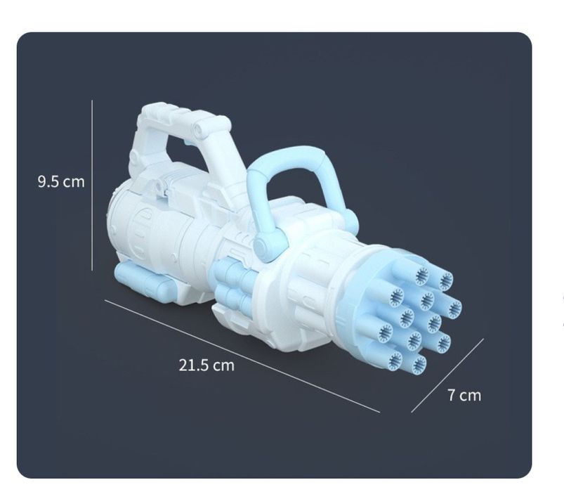 Модерен пистолет за сапунени балончета