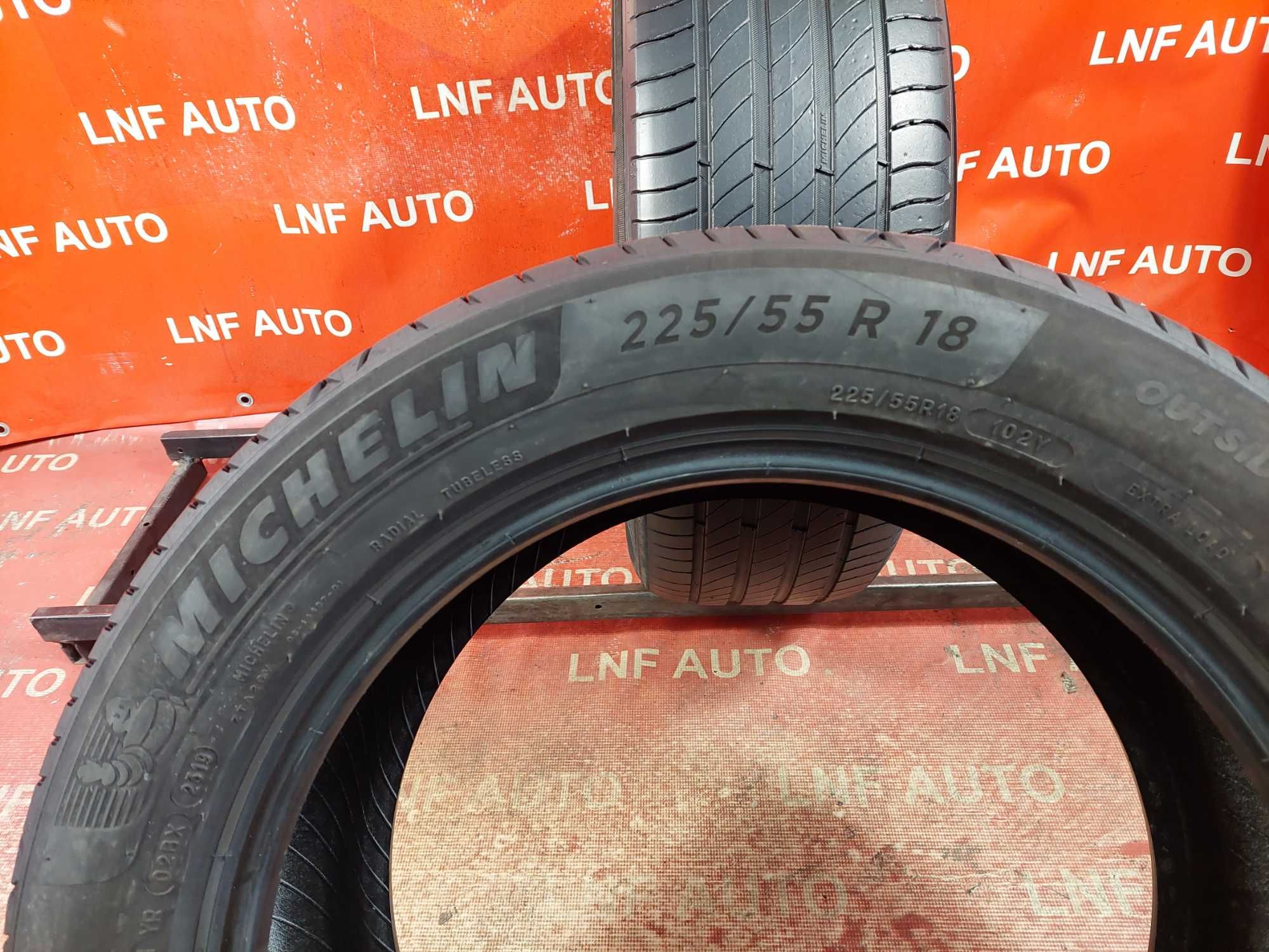 Anvelope de VARA - 225/55/18 - Michelin - 5.49 MM - DOT 2019 !