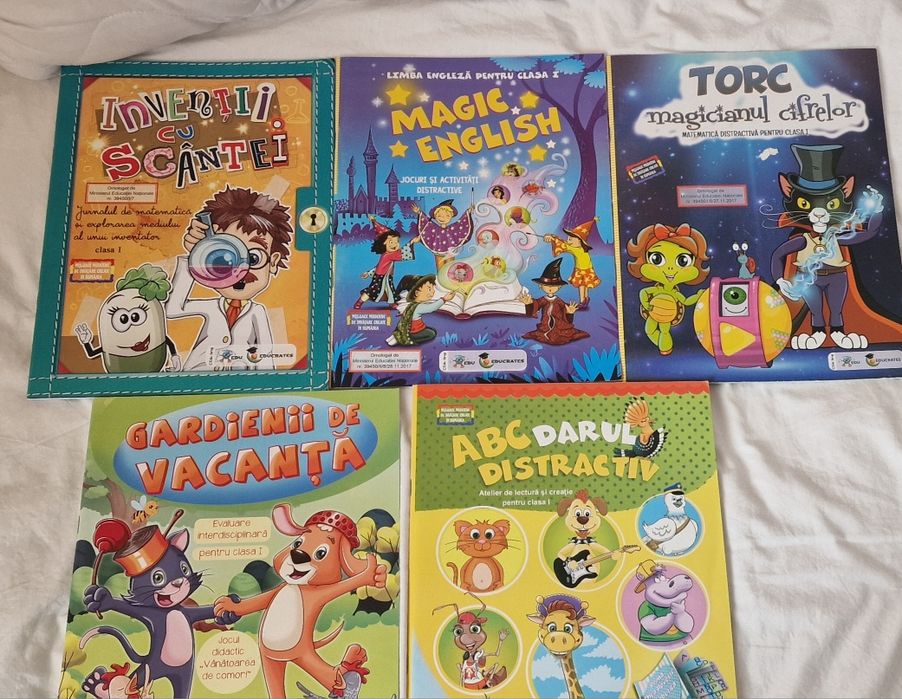 Reviste edu cu CD clasa I