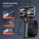 Camera Endoscopica cu Lumina, Ecran IPS de 4.3'', 8 LED-uri Reglabile