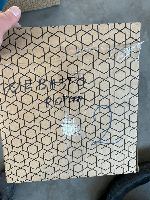 Webasto demontat de pe renault master 2017